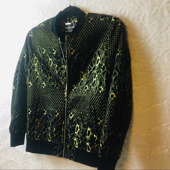 NWOT Men’s Barabas bomber jacket sz Lg B16 - Picture 2 of 8